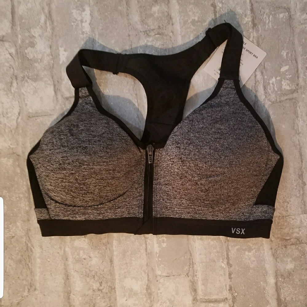Gray Victoria's Secret Sports Bra